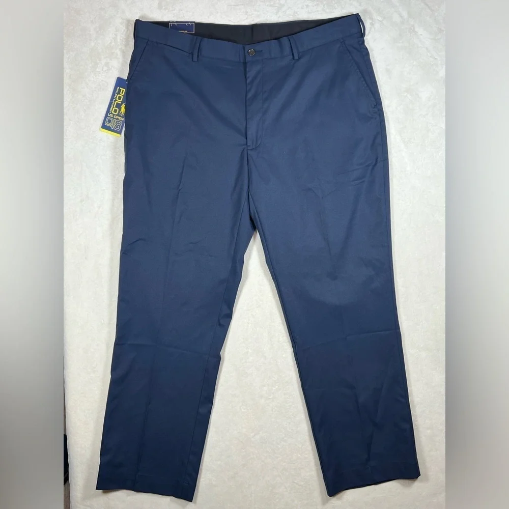 NWT Polo Ralph Lauren US Open 2018 Official 40W 30L Classic Navy Chinos